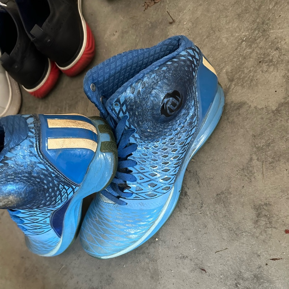 Men’s D rose 3 “triple blue” size 11